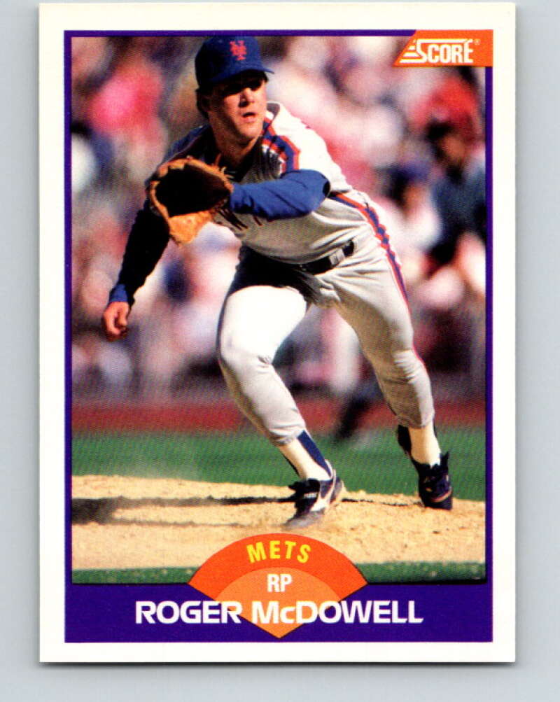 1989 Score #281 Roger McDowell Mint New York Mets