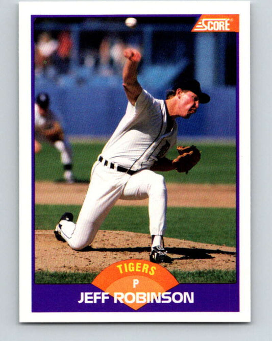 1989 Score #284 Jeff Robinson Mint Detroit Tigers