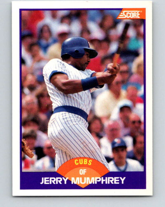 1989 Score #288 Jerry Mumphrey Mint Chicago Cubs