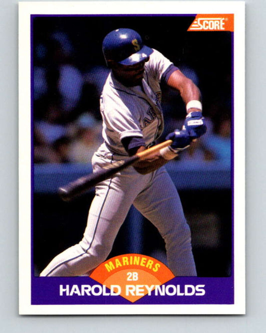 1989 Score #310 Harold Reynolds Mint Seattle Mariners