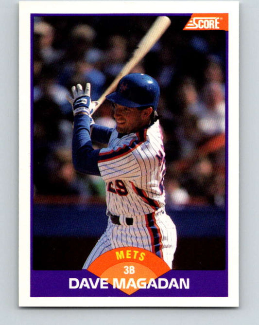 1989 Score #312 Dave Magadan Mint New York Mets