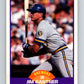 1989 Score #313 Jim Gantner Mint Milwaukee Brewers