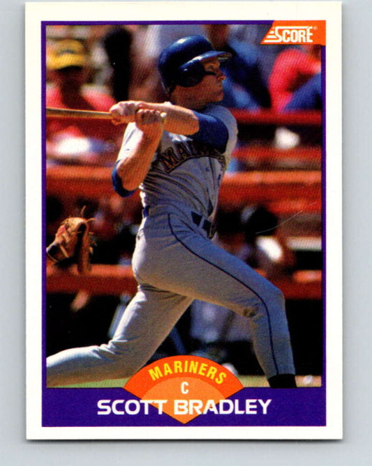 1989 Score #324 Scott Bradley Mint Seattle Mariners
