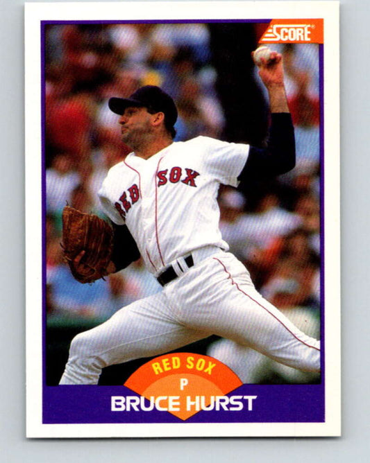 1989 Score #325 Bruce Hurst Mint Boston Red Sox