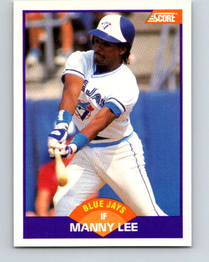 1989 Score #326 Manuel Lee Mint Toronto Blue Jays