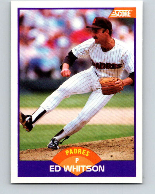 1989 Score #329 Ed Whitson Mint San Diego Padres