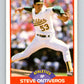 1989 Score #337 Steve Ontiveros Mint Oakland Athletics