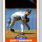 1989 Score #341 Scott Bankhead Mint Seattle Mariners