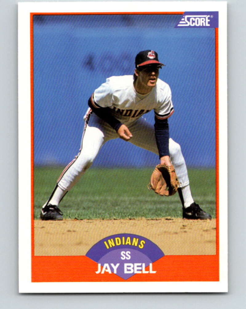 1989 Score #352 Jay Bell Mint Cleveland Indians