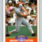 1989 Score #358 Mickey Tettleton Mint Baltimore Orioles