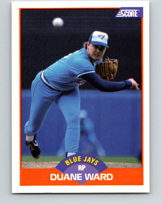 1989 Score #359 Duane Ward Mint Toronto Blue Jays