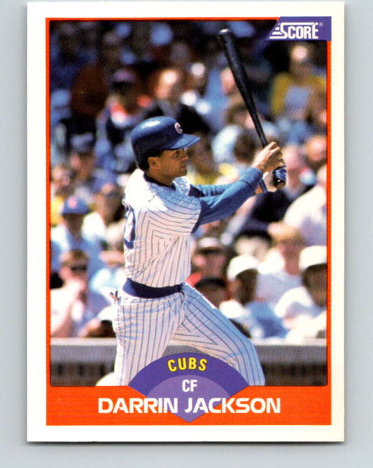 1989 Score #360 Darrin Jackson Mint Chicago Cubs