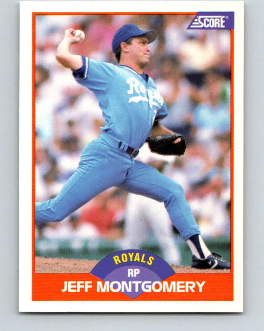 1989 Score #367 Jeff Montgomery Mint Kansas City Royals