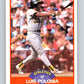1989 Score #380 Luis Polonia Mint Oakland Athletics