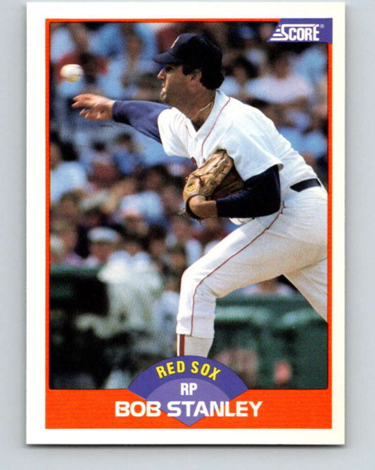 1989 Score #383 Bob Stanley Mint Boston Red Sox