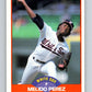 1989 Score #386 Melido Perez Mint Chicago White Sox