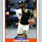 1989 Score #402 Junior Ortiz Mint Pittsburgh Pirates