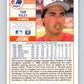 1989 Score #405 Tom Foley Mint Montreal Expos