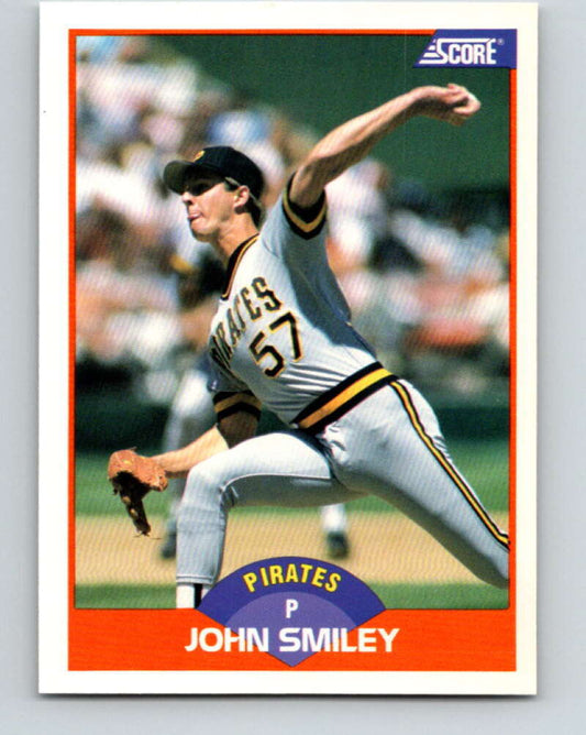 1989 Score #409 John Smiley Mint Pittsburgh Pirates