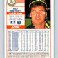 1989 Score #416 Rick Honeycutt Mint Oakland Athletics