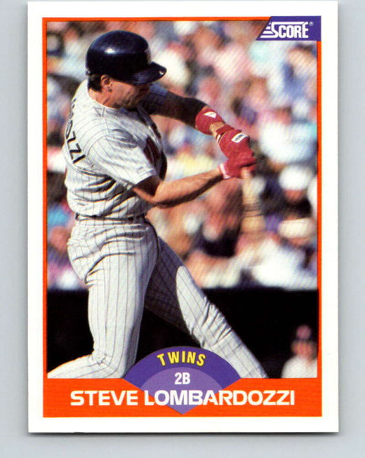 1989 Score #421 Steve Lombardozzi Mint Minnesota Twins
