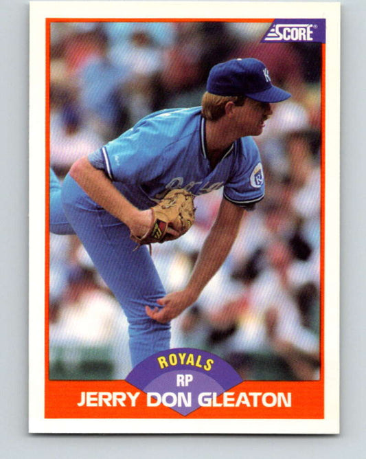 1989 Score #423 Jerry Don Gleaton Mint Kansas City Royals