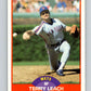 1989 Score #431 Terry Leach Mint New York Mets