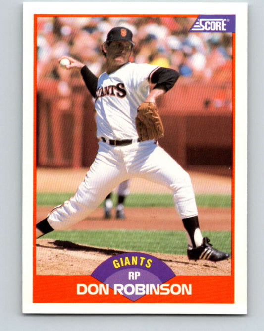 1989 Score #440 Don Robinson Mint San Francisco Giants