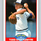 1989 Score #453 Todd Stottlemyre Mint Toronto Blue Jays
