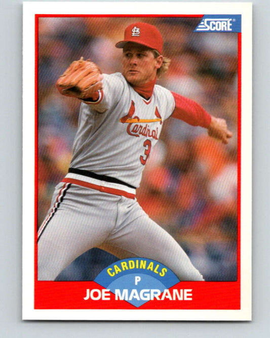 1989 Score #460 Joe Magrane Mint St. Louis Cardinals