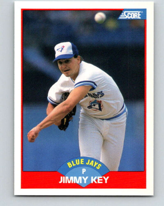 1989 Score #480 Jimmy Key Mint Toronto Blue Jays
