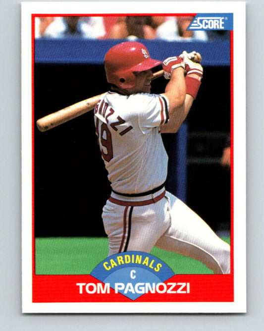 1989 Score #483 Tom Pagnozzi Mint St. Louis Cardinals