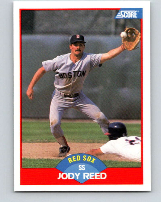 1989 Score #486 Jody Reed Mint Boston Red Sox