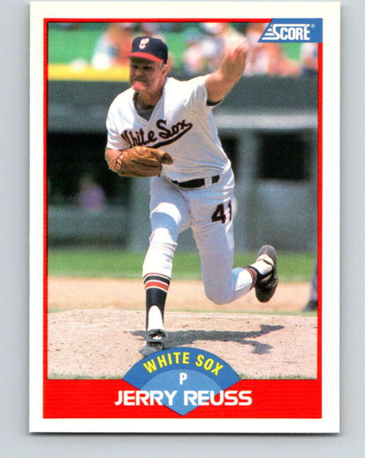 1989 Score #489 Jerry Reuss Mint Chicago White Sox