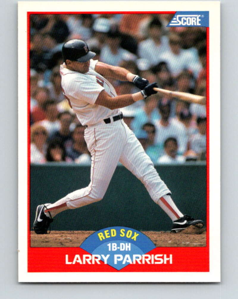 1989 Score #495 Larry Parrish Mint Boston Red Sox