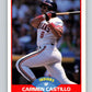 1989 Score #497 Carmen Castillo Mint Cleveland Indians