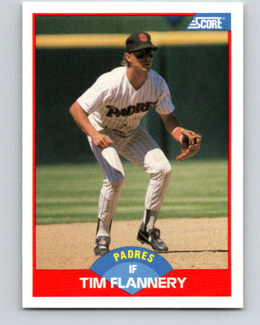 1989 Score #513 Tim Flannery Mint San Diego Padres