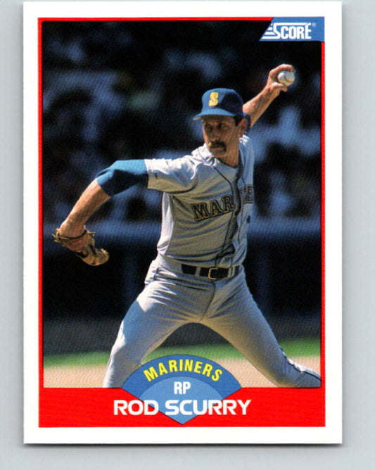 1989 Score #516 Rod Scurry Mint Seattle Mariners
