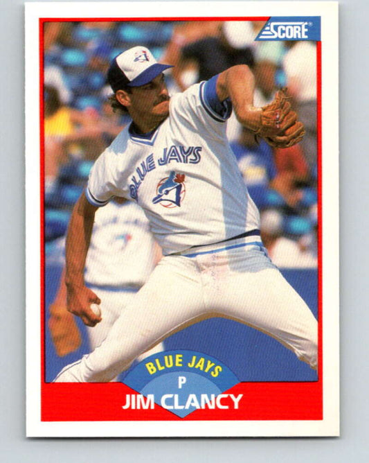 1989 Score #538 Jim Clancy Mint Toronto Blue Jays