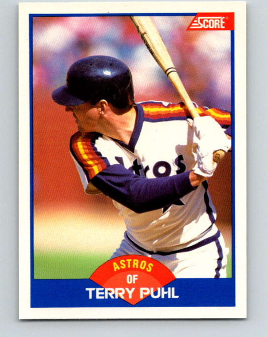 1989 Score #567 Terry Puhl Mint Houston Astros