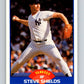 1989 Score #578 Steve Shields Mint New York Yankees
