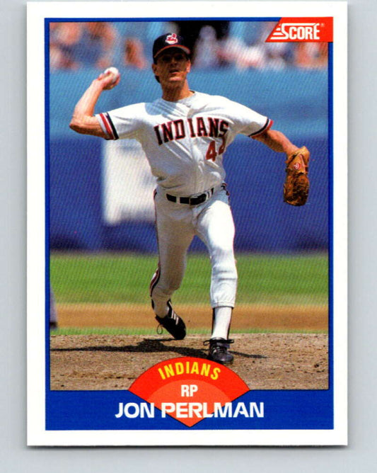 1989 Score #591 Jon Perlman Mint Cleveland Indians
