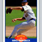 1989 Score #596 Mike Birkbeck Mint Milwaukee Brewers