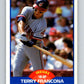 1989 Score #597 Terry Francona Mint Cleveland Indians