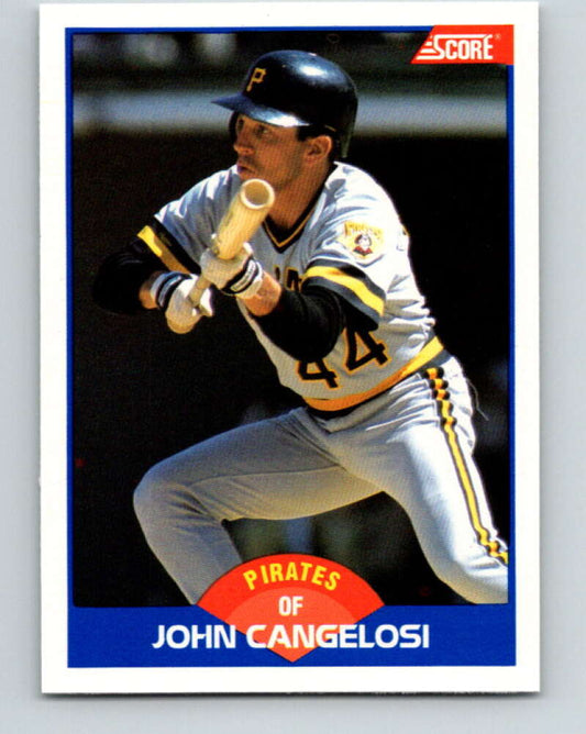 1989 Score #601 John Cangelosi Mint Pittsburgh Pirates