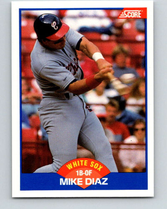 1989 Score #603 Mike Diaz Mint Chicago White Sox