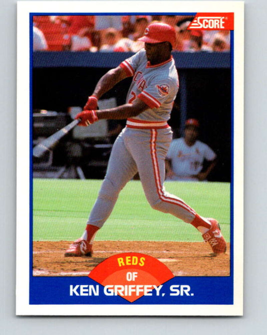 1989 Score #609 Ken Griffey Sr. Mint Cincinnati Reds