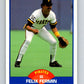 1989 Score #620 Felix Fermin Mint Pittsburgh Pirates