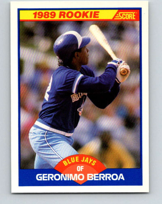 1989 Score #632 Geronimo Berroa Mint Toronto Blue Jays