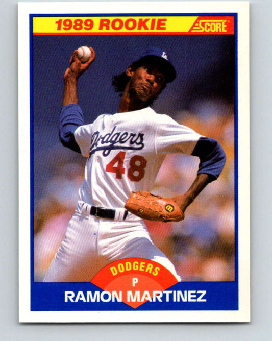 1989 Score #635 Ramon Martinez Mint RC Rookie Los Angeles Dodgers